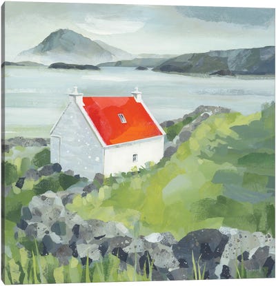Loch Shieldaig Canvas Art Print - Claire Henley