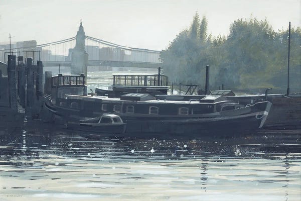 Claire Henley: Early Morning, Hammersmith by Claire Henley