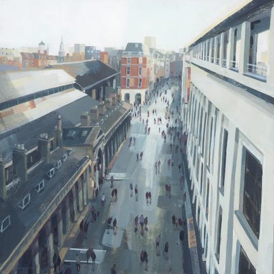 James's View, Covent Garden by Claire Henley framed canvas print