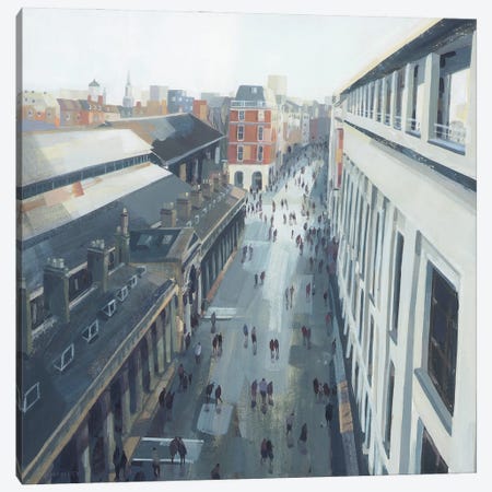 James's View, Covent Garden Canvas Print #HYC142} by Claire Henley Canvas Art
