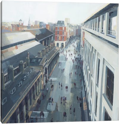 James's View, Covent Garden Canvas Art Print - Claire Henley