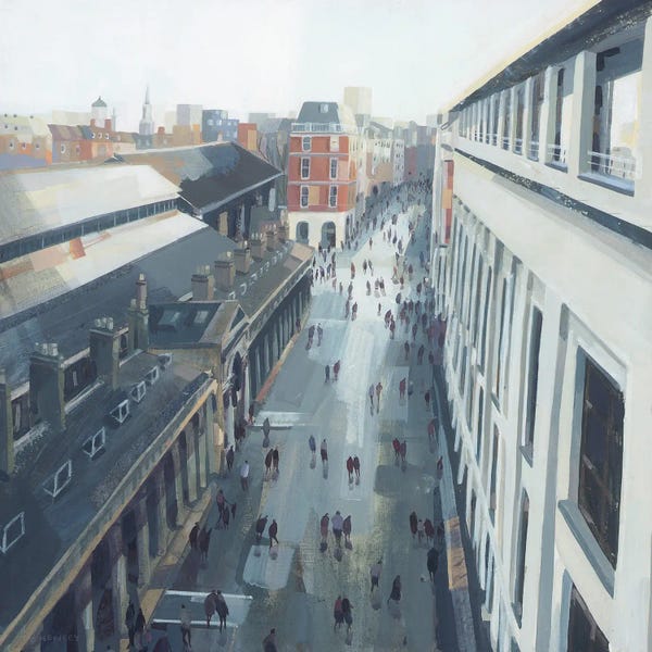 Claire Henley: James's View, Covent Garden by Claire Henley