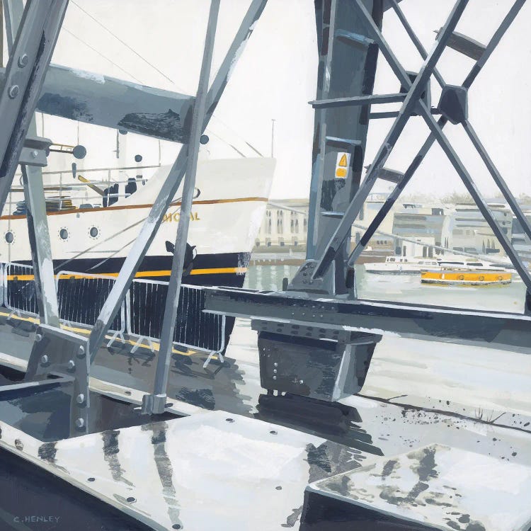 Through The Crane At Wapping Docks, Bristol