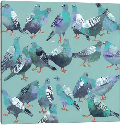 The Marble Arch Massive Canvas Art Print - Dove & Pigeon Art