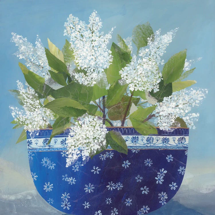 White Lilac And The Shelley Bowl