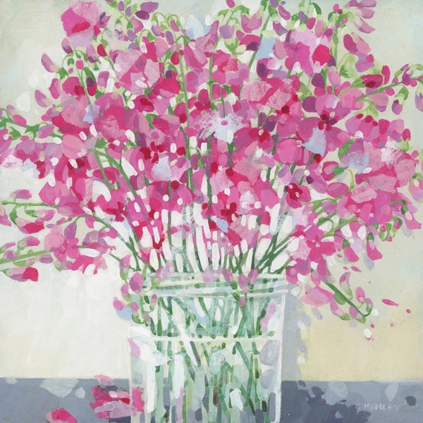 Claire Henley: Sweet Peas by Claire Henley