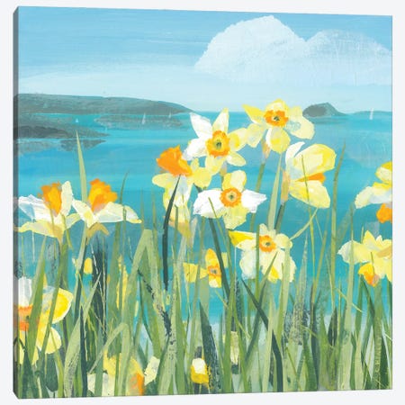 Coastal Spring Canvas Print #HYC23} by Claire Henley Canvas Wall Art