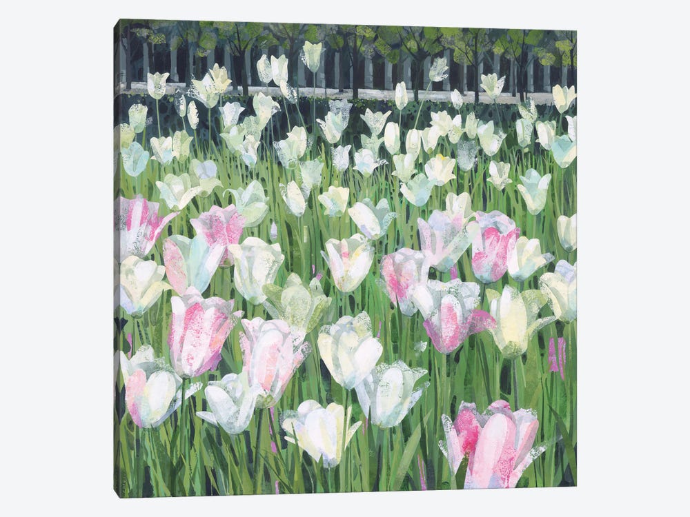 Tulips At The Palais Royal by Claire Henley 1-piece Art Print