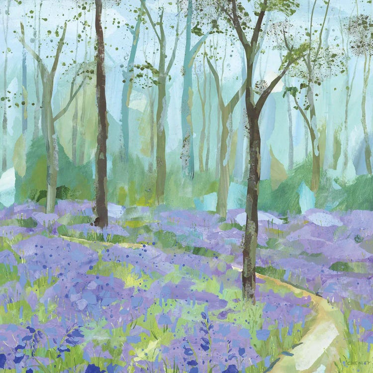 Bluebell Woods by Claire Henley wall art