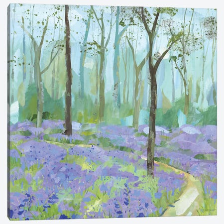 Bluebell Woods Canvas Print #HYC3} by Claire Henley Canvas Art
