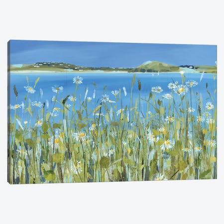 Across To Daymer Bay Canvas Print #HYC41} by Claire Henley Canvas Artwork