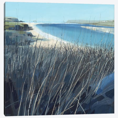 Out To Sea, Camel Estuary Canvas Print #HYC43} by Claire Henley Canvas Artwork
