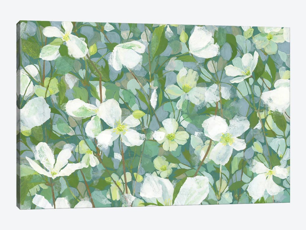 Clematis by Claire Henley 1-piece Canvas Artwork