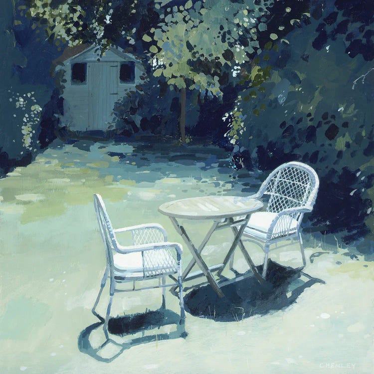 Back Garden by Claire Henley wall art