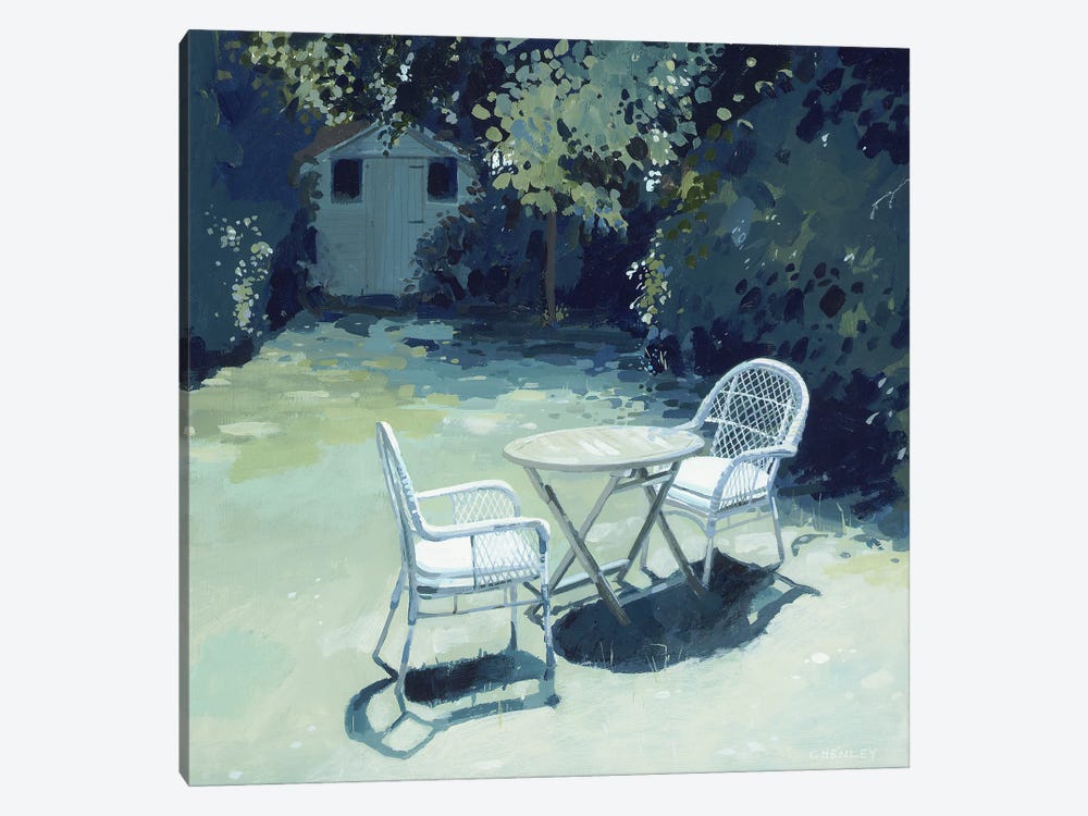 Back Garden by Claire Henley 1-piece Canvas Print