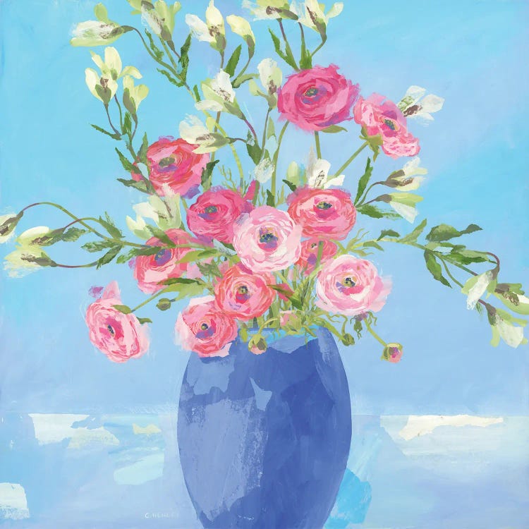 Ranunculous by Claire Henley wall art