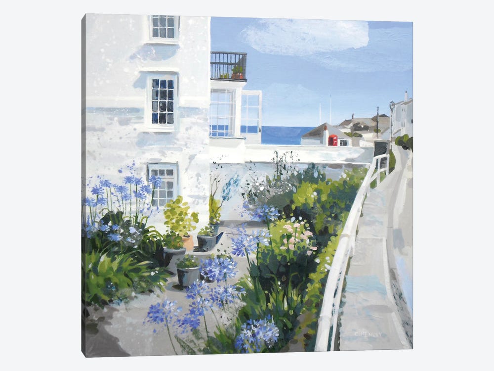 Glimpse Of The Sea by Claire Henley 1-piece Canvas Print