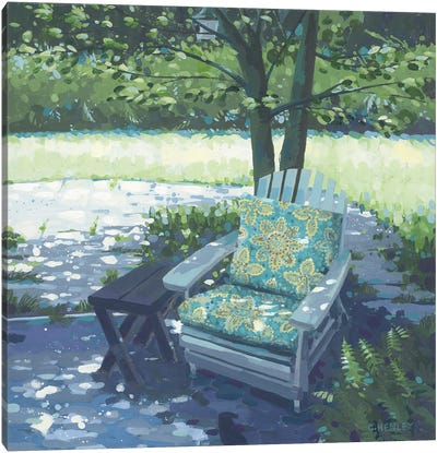 Connecticut Summer Canvas Art Print - Claire Henley