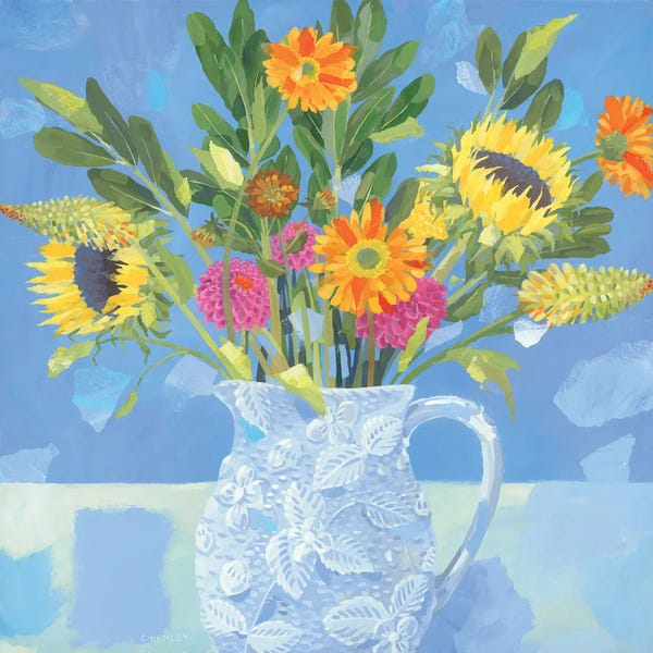 Claire Henley: Bright Flowers by Claire Henley