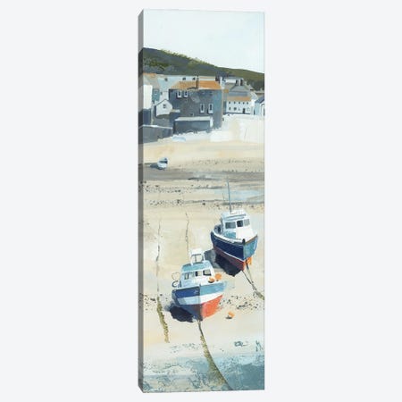Low Tide, Port Isaac Canvas Print #HYC71} by Claire Henley Canvas Print