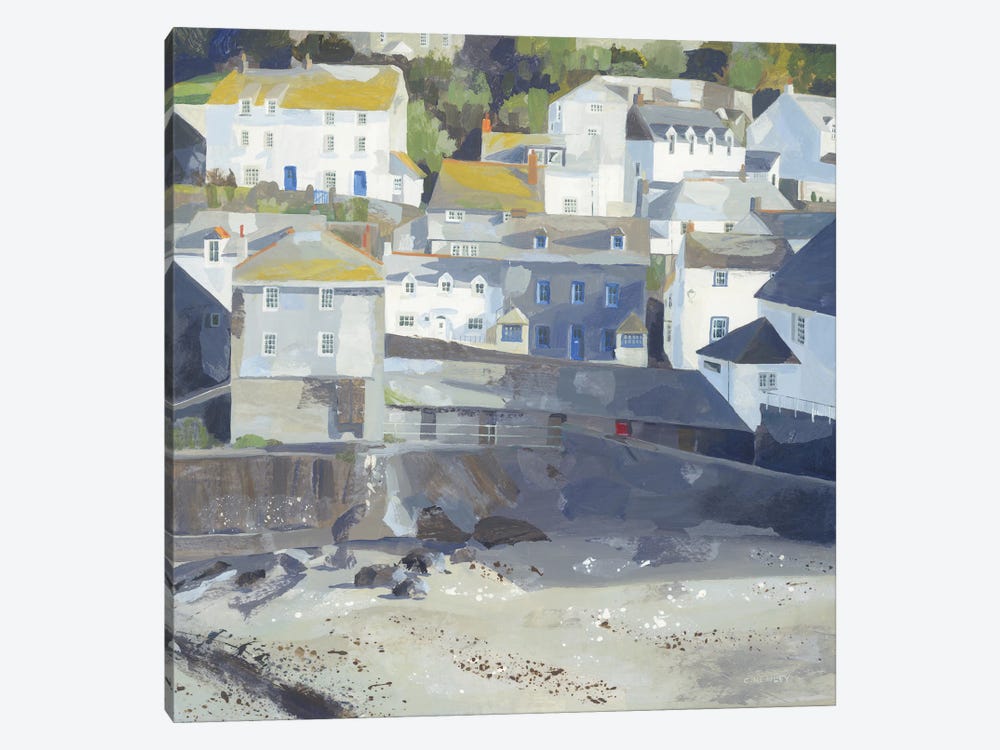 Midday Sun, Port Isaac by Claire Henley 1-piece Canvas Artwork
