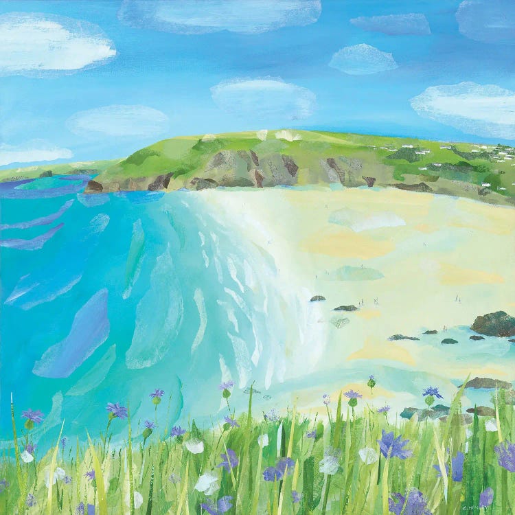 Path To Mawgan Porth by Claire Henley wall art