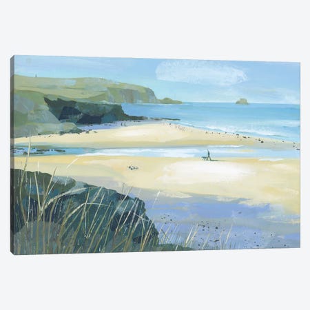 George's Cove, Padstow Canvas Print #HYC81} by Claire Henley Canvas Artwork
