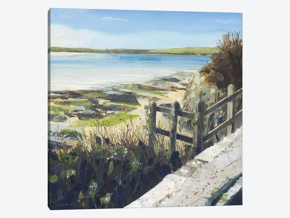 Daymer Bay by Claire Henley 1-piece Canvas Print