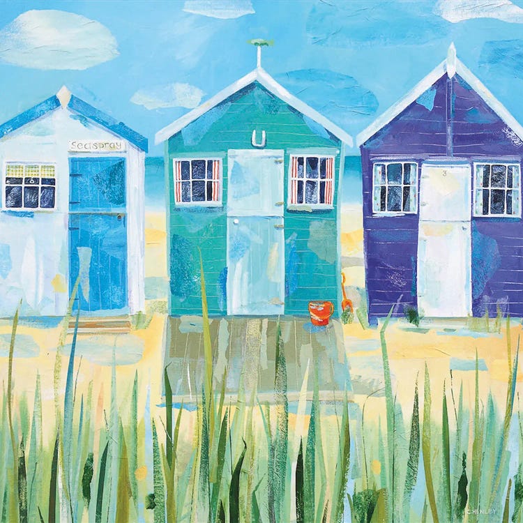Three Beach Huts
