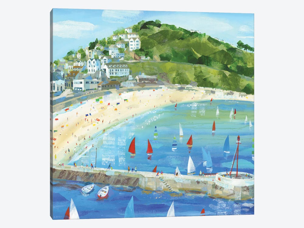 Looe by Claire Henley 1-piece Canvas Print