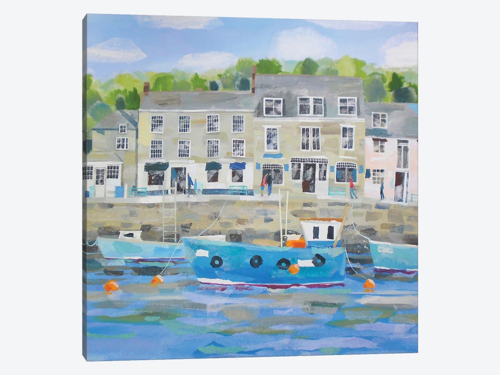 Padstow Harbour by Claire Henley 1-piece Canvas Art