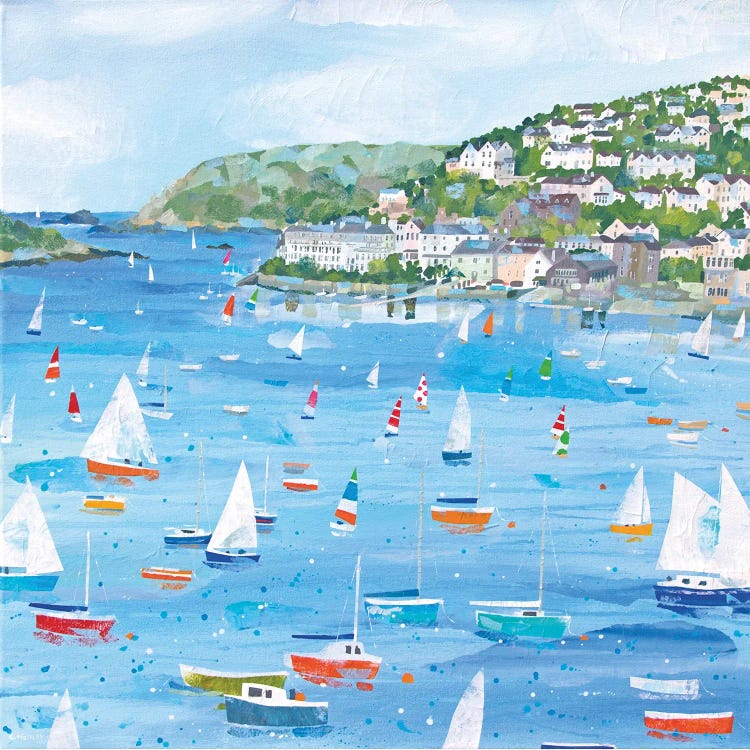 Salcombe by Claire Henley wall art