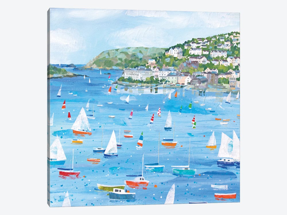 Salcombe by Claire Henley 1-piece Canvas Print