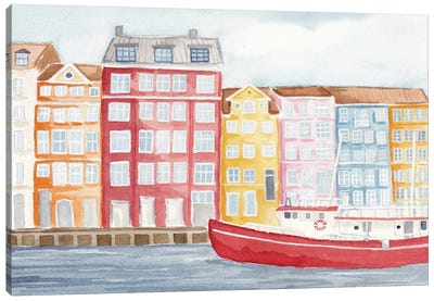 Copenhagen Denmark Canvas Art Print - Sarah Hayden