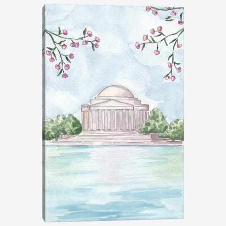 Jefferson Memorial, Washington DC Canvas Print #HYD62} by Sarah Hayden Canvas Print