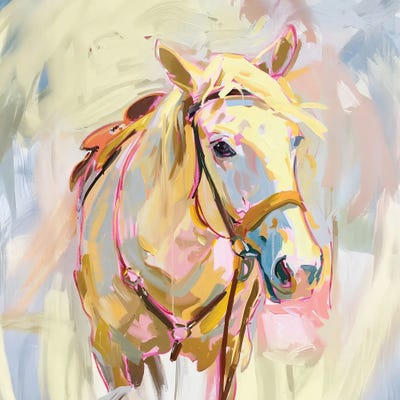 Honey Island Studio - Canvas Prints: Horse by Honey Island Studio