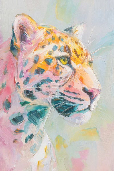 Honey Island Studio - Canvas Prints: Leopard Cheetah by Honey Island Studio