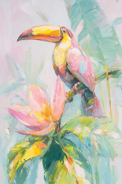 Honey Island Studio - Canvas Prints: Tropical Bird Toucan by Honey Island Studio