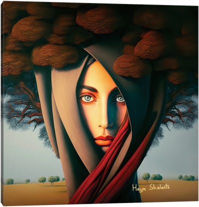 I See You Everywhere Canvas Art Print - Hayk Shalunts
