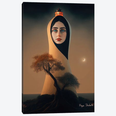 I Feel Lost Canvas Print #HYK16} by Hayk Shalunts Canvas Wall Art