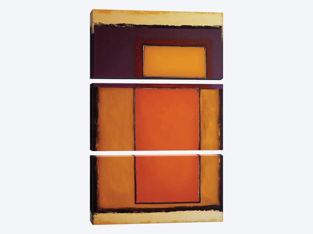 Color Fields II by Hayk Shalunts 3-piece Canvas Artwork