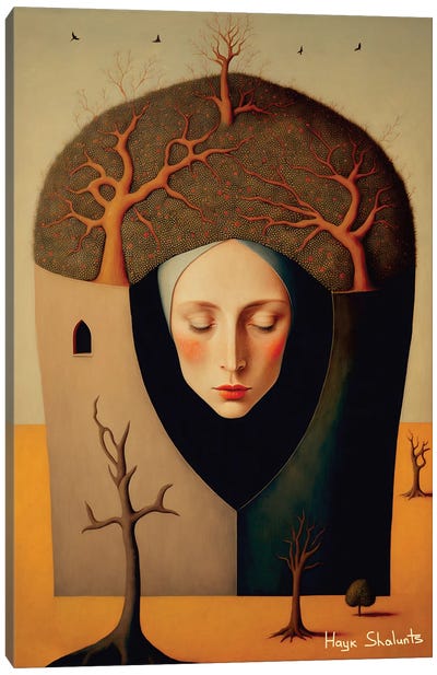 I Found A Place To Stay Canvas Art Print - Hayk Shalunts