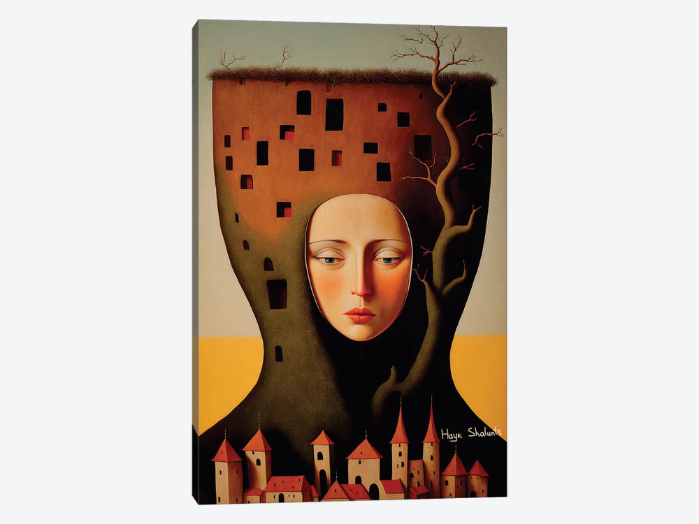 The Patroness Of The City by Hayk Shalunts 1-piece Art Print