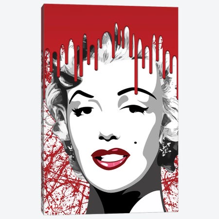 Bloody Mary Vertical Canvas Print #HYL2} by Hybrid Life Art Art Print
