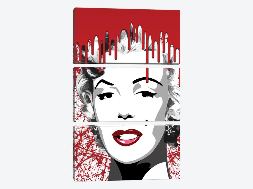 Bloody Mary Vertical by Hybrid Life Art 3-piece Art Print