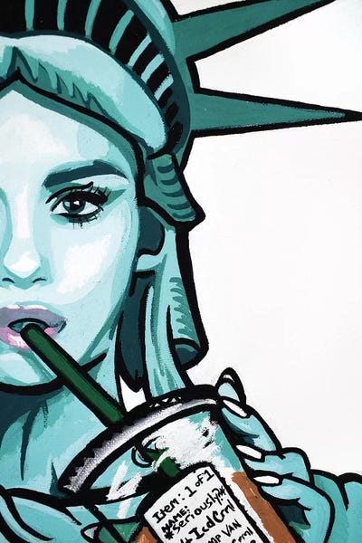 Hybrid Life Art: Free To Be Basic Half Face Only by Hybrid Life Art