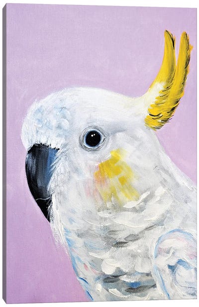 Harriet Canvas Art Print - Cockatoo Art