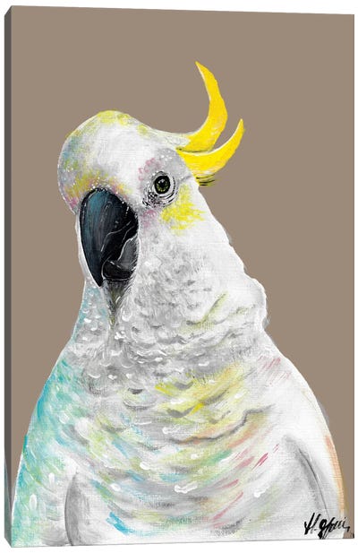 Cecil Canvas Art Print - Cockatoo Art