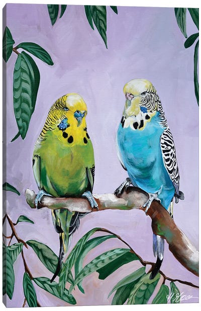 The Misfits Canvas Art Print - Love Birds
