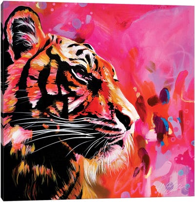 Confetti Jungle Canvas Art Print - Heylie Morris
